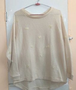 Cream Knit Sweater
