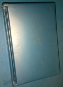 Blue Rectangle Mirror Box