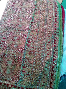 😍Heavy Embroidery Design Saree