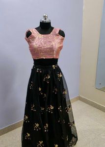 Black &amp; Pink Combination Boutique Piece
