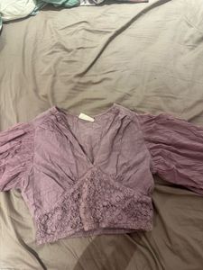 Bombay Paisley Crop Top From Westside