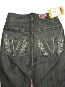 ZIPWORK BELL BOTTOM JEANS