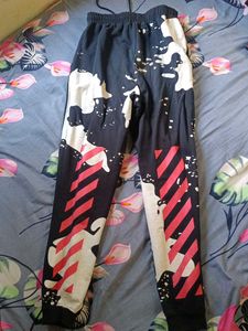 Abstract Print Joggers