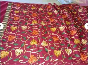 Elegant Embroidered Shawl