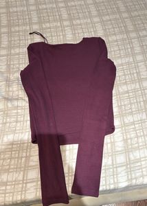 Zara Ribbed long Sleeve Crop Top