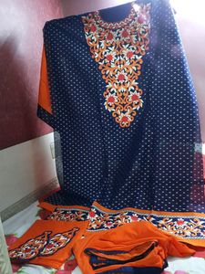 Ayesha Cotton Dress Material Catalogue Piece