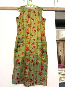 Floral Print Kurta
