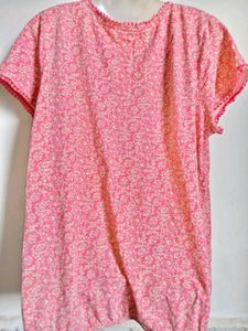 🎊Buy 1, Get 1 Free🎁L-XL Pink Floral Top