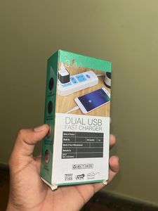 Samsung 3.4A Quick Double Port Charger With Cable