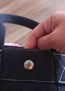 HERMES Authentic Canvas Bag