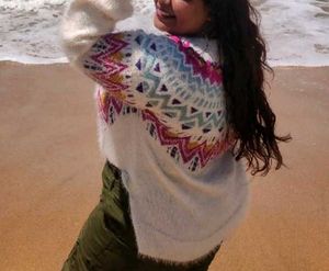 Colorful Patterned Sweater