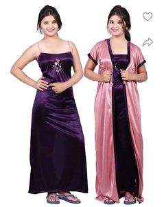 Doubol Nighty, Pink&purple