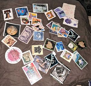 36 STAMPS OF U.S.A