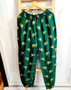 Floral Print plazzo size-28 to 36