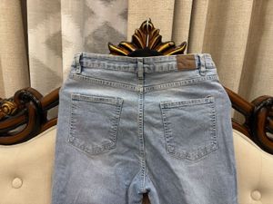 Flared Denim Jeans