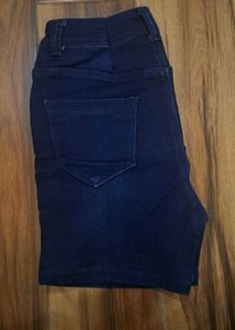 Dark Blue Denim Shorts for women &amp; kids