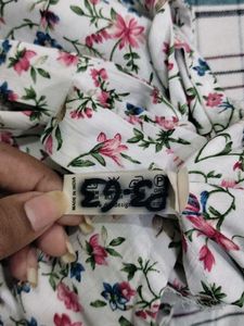 Floral Tie-Back Top