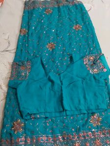 Beautiful  Saree,,light Weight,, With Blouse