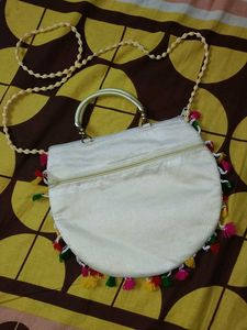 Embroidered Handbag