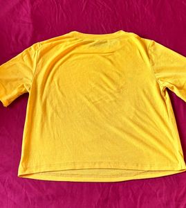 Yellow 'Honey' Graphic T-shirt