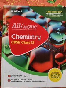 Arihant All in One Chemistry CBSE Class 12