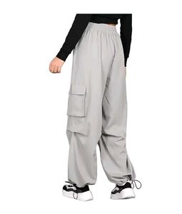 Grey Cargo Pants