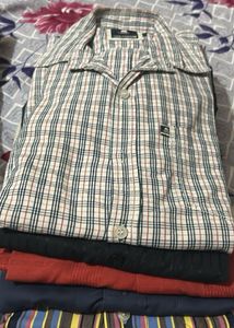 Checked Casual Shirt Donation In Coins Available