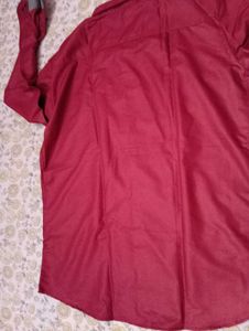 New Maroon Men&#39;s Shirt (3XL)