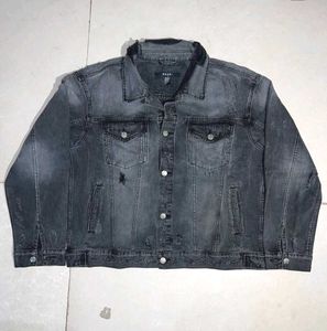 Vintage Black Denim Jacket