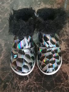 Girl Black Shoes For 2 To 3 Years Girls