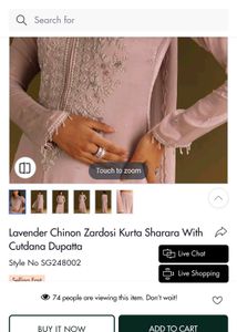 Embroidered Sharara Kurta Sets