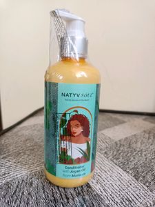 Natyv Soul Conditioner With Argan Oil From Morocco