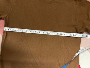 Korean Oversized Brown Tshirt🤎
