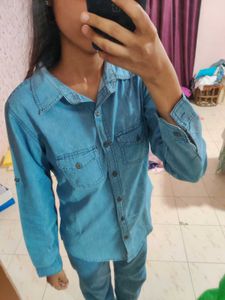 Denim Blue Shirt