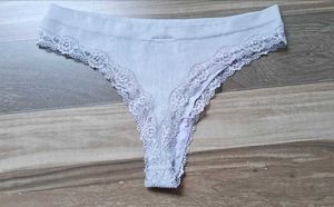 Lace Trim Thong
