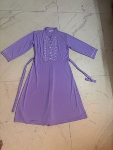 Elegant Purple Dress