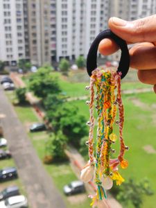 Handmade Boho Braided Hair Tie