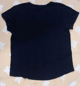 H&M Black Ti Shart