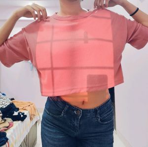 Oversized Crop Top