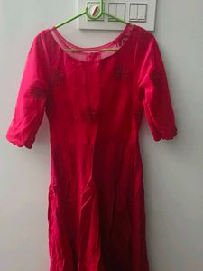 Elegant Red Kurta