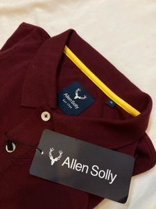Burgundy Polo Shirt - Size M