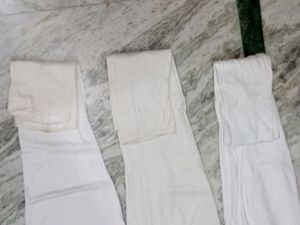 Combo Of Three White Leggings....
