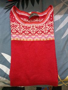 Woolen Long Dress