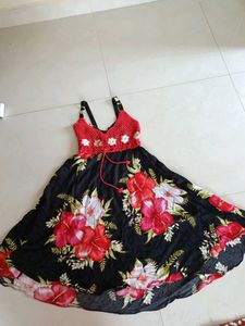 Floral Crochet Sundress