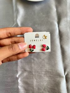 Cute Lotus Earring