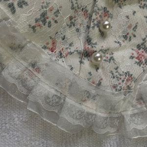 Cottagecore Sweetheart Neckline Top