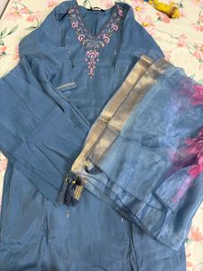 Embroidered Kurta Set