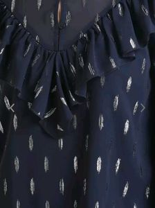Kazo Navy Blue Top
