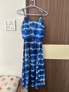 Tie Dye Long A Line Dress (Size - M)