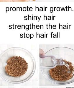 Fenugreek Seeds Water for Hair Growth